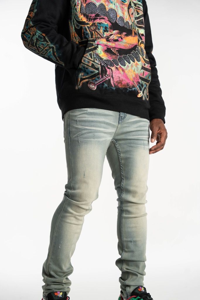 Relapse Jeans Deep Blue – view 2
