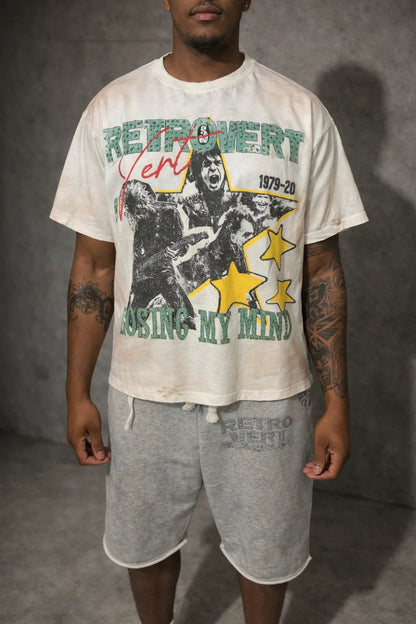 Retrovert Vert Rhinestone Star T-Shirt from On Time Fashions – T-shirt by Retrovert, Birmingham AL’s 1 fashion store and premier destination for streetwear, suits, kids fashion, and big & tall