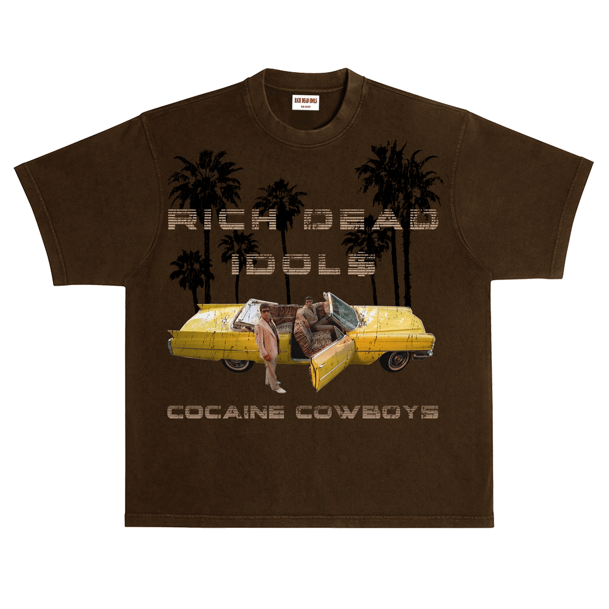 Rich Dead Idols Cocaine Cowboys Tee by Rich Dead Idols