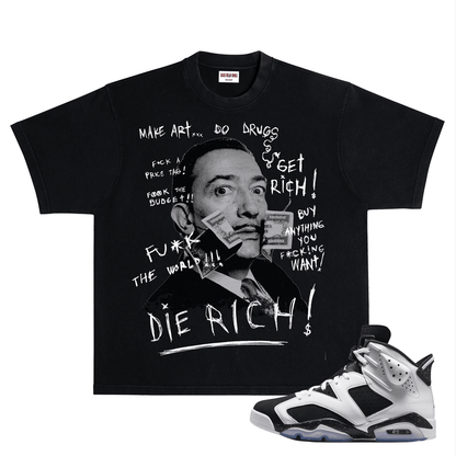 Rich Dead Idols Salvador Dali Tee by Rich Dead Idols