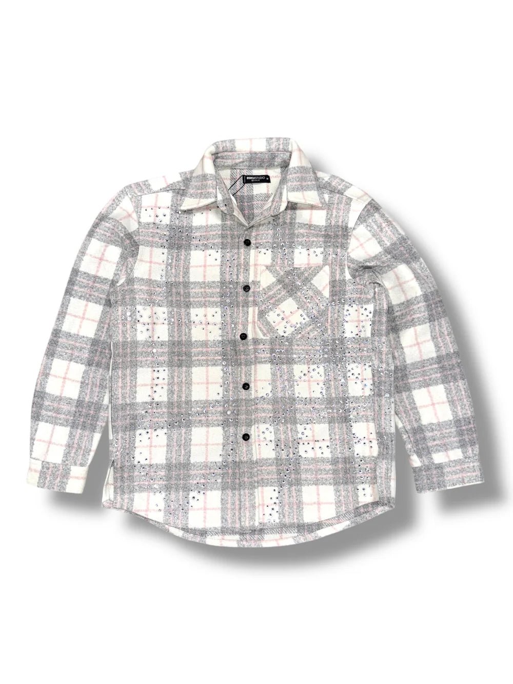 Roku Studio Web Flannel from On Time Fashions – Flannel by Roku Studio, Birmingham AL’s 1 fashion store and premier destination for streetwear, suits, kids fashion, and big & tall