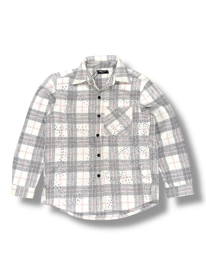 Roku Studio Web Flannel from On Time Fashions – Flannel by Roku Studio, Birmingham AL’s 1 fashion store and premier destination for streetwear, suits, kids fashion, and big & tall