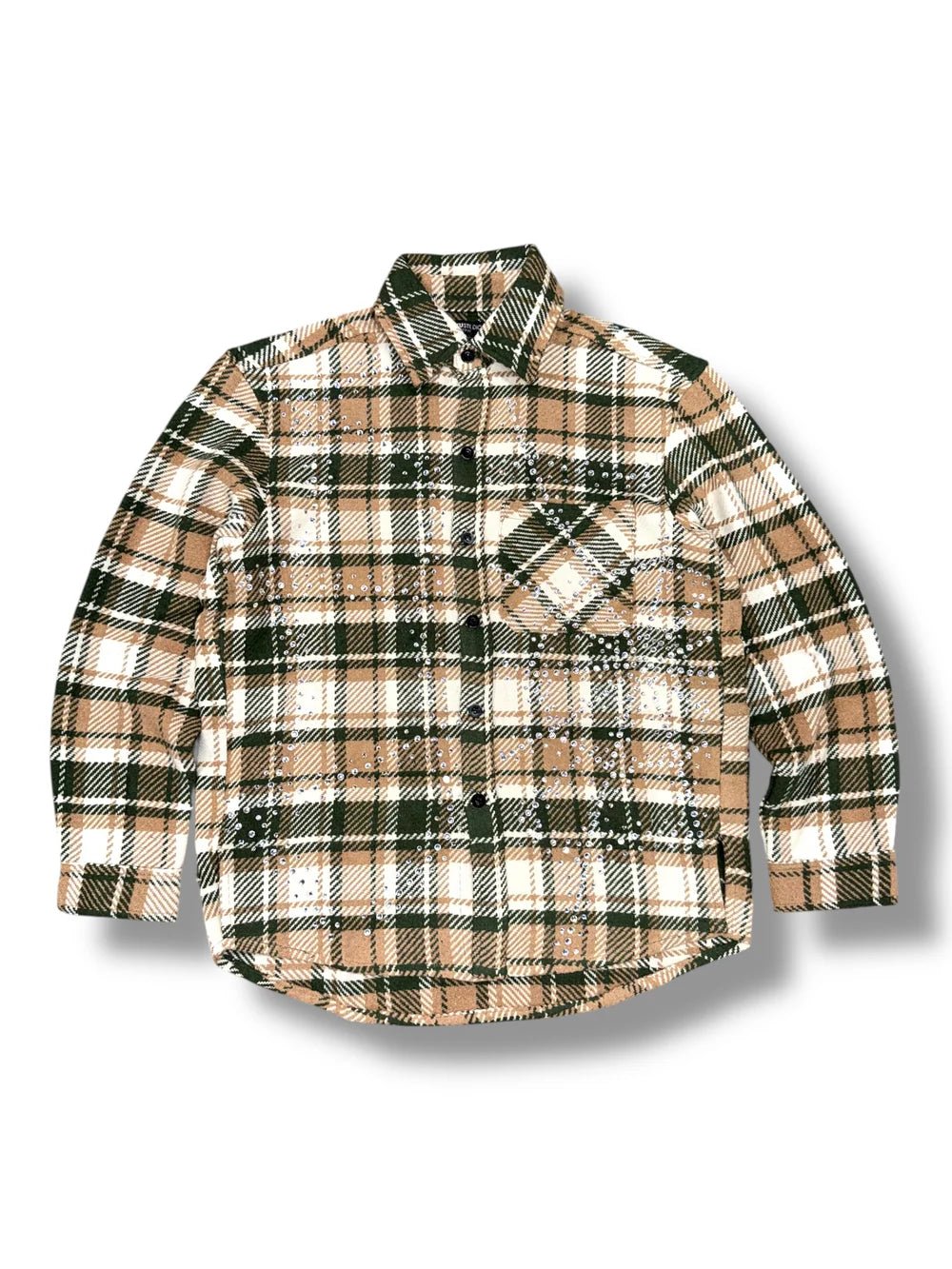 Roku Studio Web Flannel from On Time Fashions – Flannel by Roku Studio, Birmingham AL’s 1 fashion store and premier destination for streetwear, suits, kids fashion, and big & tall