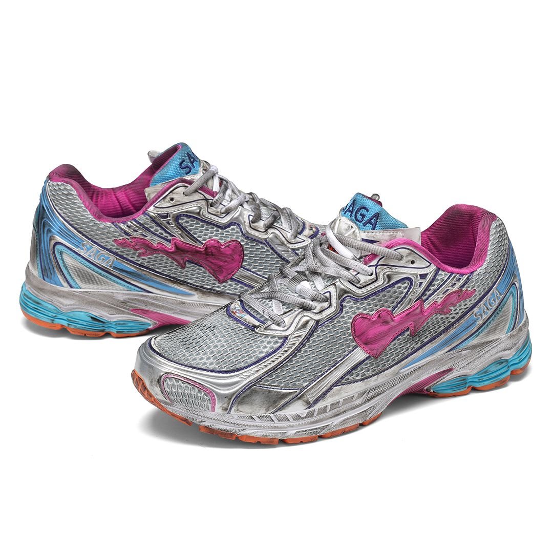 Sad Boy Saga Miami Nights Trainers from On Time Fashions – streetwear shoes by Private Stock Showroom, Birmingham AL’s 1 fashion store and premier destination for streetwear, suits, kids fashion, and big & tall