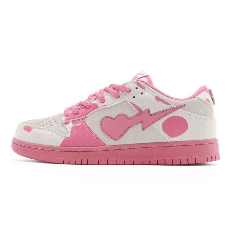 Sad Boy Saga Strawberry Milk Sneaker from On Time Fashions – streetwear shoes by Private Stock Showroom, Birmingham AL’s 1 fashion store and premier destination for streetwear, suits, kids fashion, and big & tall
