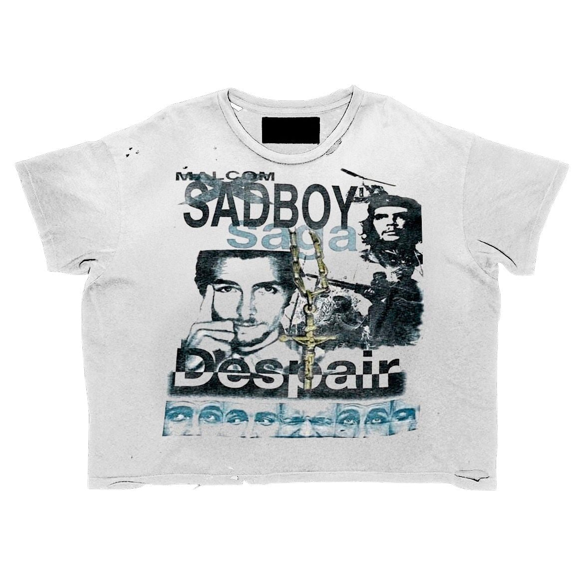 Sad Boy Saga War Tee from On Time Fashions – T-shirt by Private Stock Showroom, Birmingham AL’s 1 fashion store and premier destination for streetwear, suits, kids fashion, and big & tall