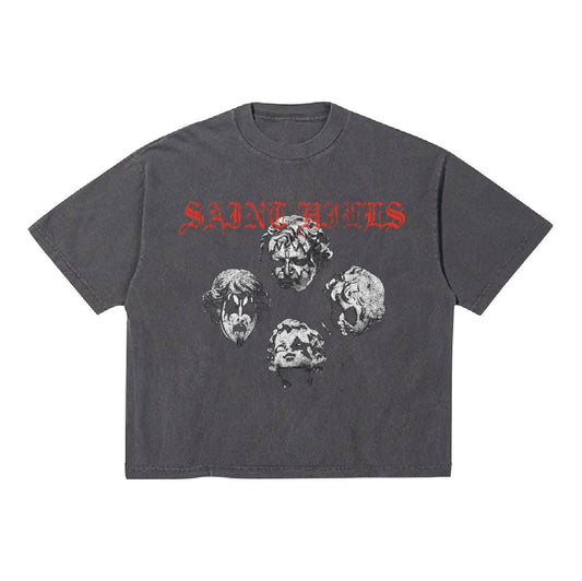 Saint Hills Saint Tour Tee from On Time Fashions – T-Shirt by Saint Hills, Birmingham AL’s 1 fashion store and premier destination for streetwear, suits, kids fashion, and big & tall