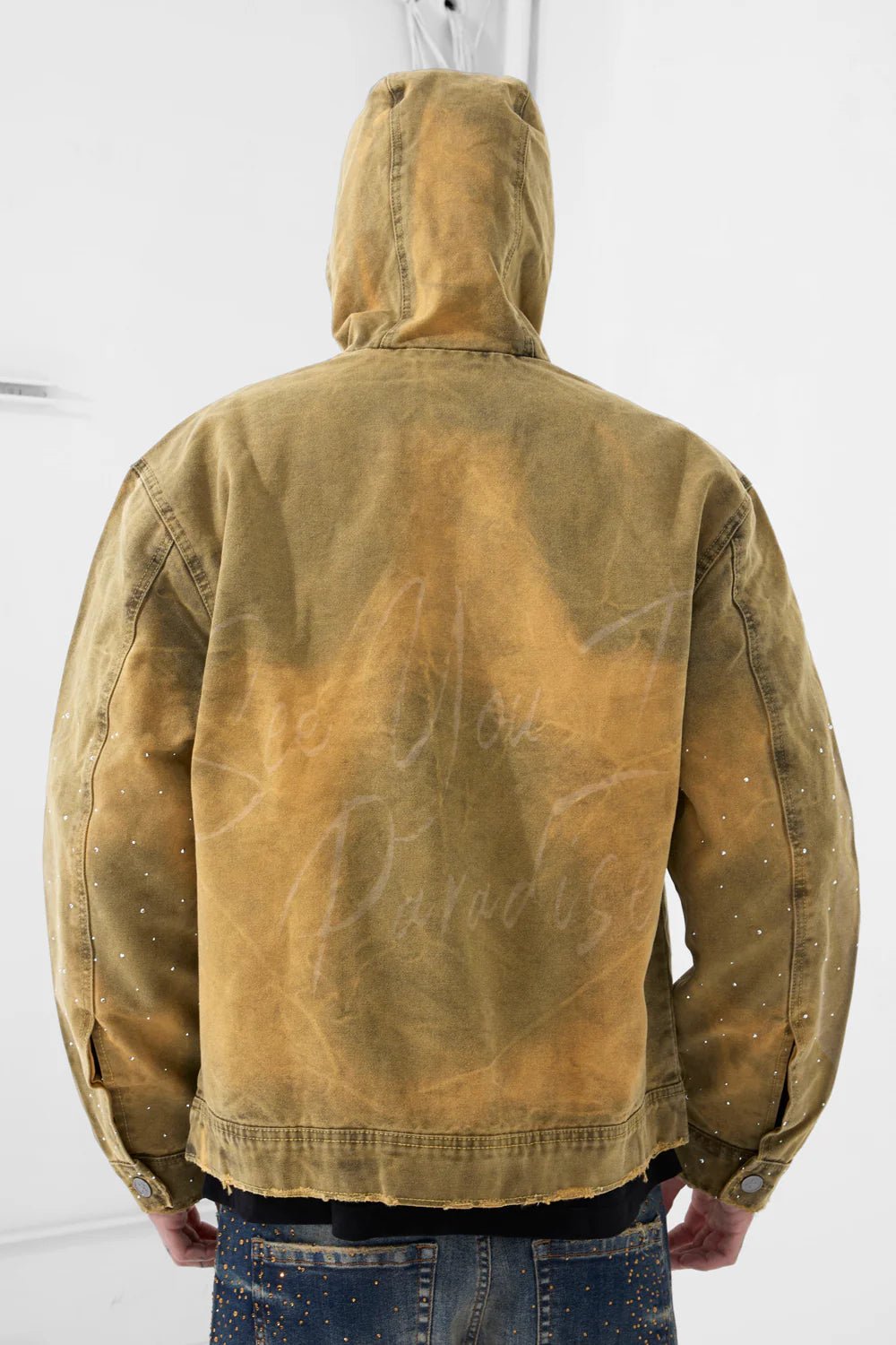See You in Paradise Ashes to Ashes Work Jacket from On Time Fashions – Jackets by Jordan Craig, Birmingham AL’s 1 fashion store and premier destination for streetwear, suits, kids fashion, and big & tall