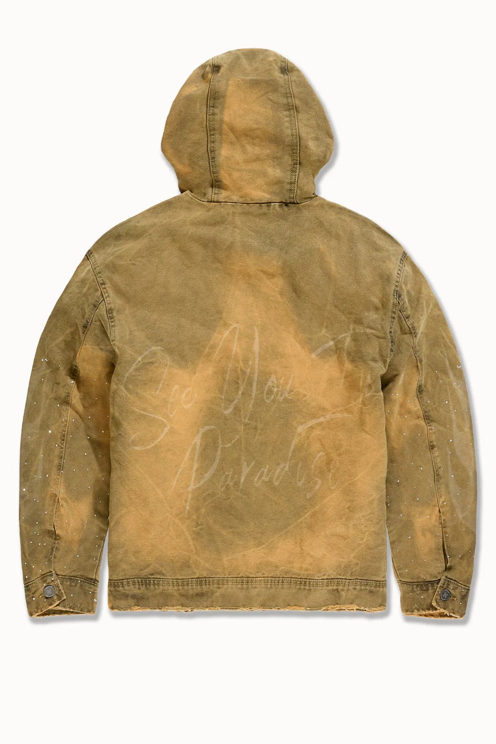See You in Paradise Ashes to Ashes Work Jacket from On Time Fashions – Jackets by Jordan Craig, Birmingham AL’s 1 fashion store and premier destination for streetwear, suits, kids fashion, and big & tall
