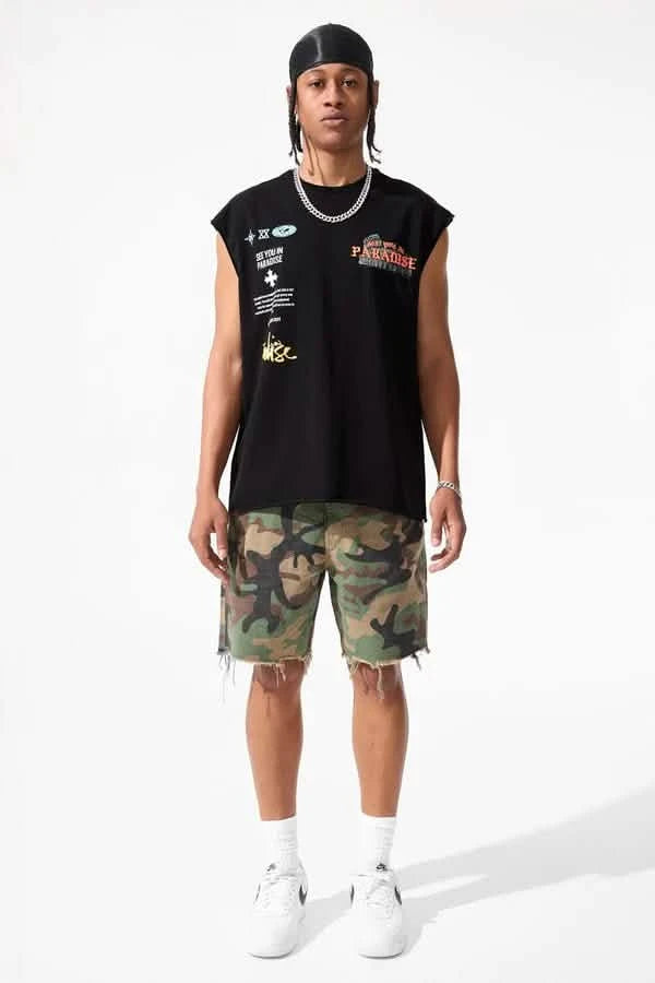 See You in Paradise Babylon Cutoff from On Time Fashions â€“ by On Time Fashions Birmingham, Birmingham ALâ€™s 1 fashion store and premier destination for streetwear, suits, kids fashion, and big & tall