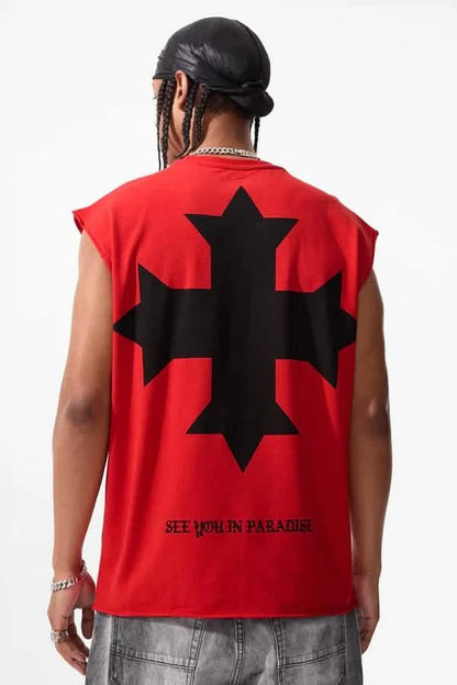 See You in Paradise Cross Cutoff from On Time Fashions â€“ by On Time Fashions Birmingham, Birmingham ALâ€™s 1 fashion store and premier destination for streetwear, suits, kids fashion, and big & tall