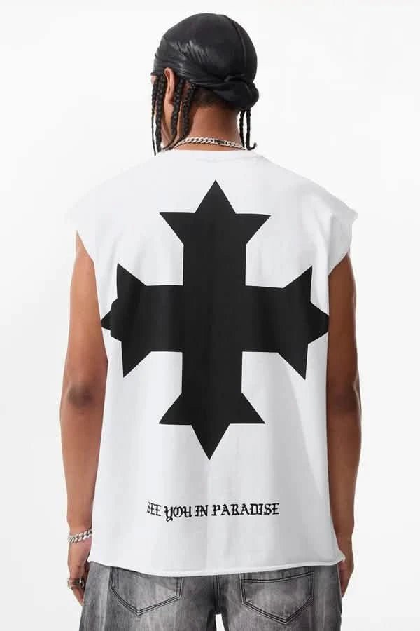 See You in Paradise Cross Cutoff from On Time Fashions – Tee by On Time Fashions Birmingham, Birmingham AL’s 1 fashion store and premier destination for streetwear, suits, kids fashion, and big & tall