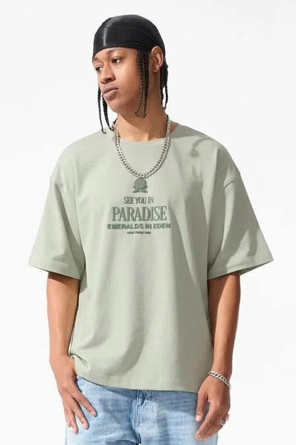 See You in Paradise Emeralds in Eden from On Time Fashions – Tee by Jordan Craig, Birmingham AL’s 1 fashion store and premier destination for streetwear, suits, kids fashion, and big & tall