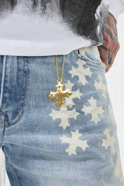 See You In Paradise Forbidden Fruit Stacked Skinny Denim from On Time Fashions – Jeans by Jordan Craig, Birmingham AL’s 1 fashion store and premier destination for streetwear, suits, kids fashion, and big & tall