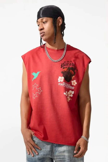 See You in Paradise Heartfelt Cutoff from On Time Fashions â€“ by On Time Fashions Birmingham, Birmingham ALâ€™s 1 fashion store and premier destination for streetwear, suits, kids fashion, and big & tall