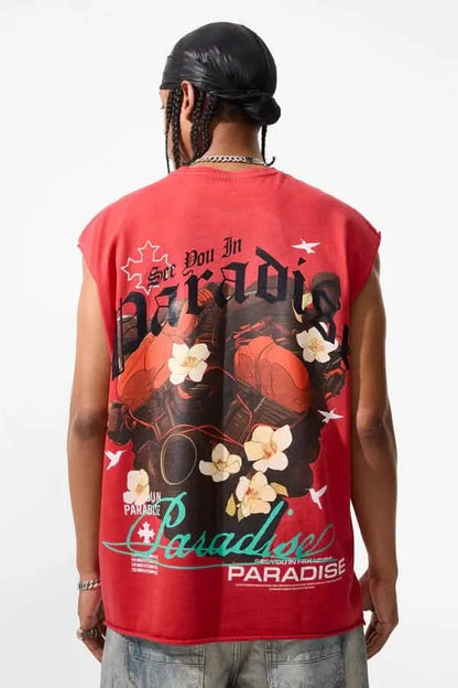 See You in Paradise Heartfelt Cutoff from On Time Fashions â€“ by On Time Fashions Birmingham, Birmingham ALâ€™s 1 fashion store and premier destination for streetwear, suits, kids fashion, and big & tall