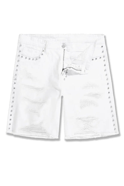 See You in Paradise Heavy Metal Denim Shorts by See You in Paradise