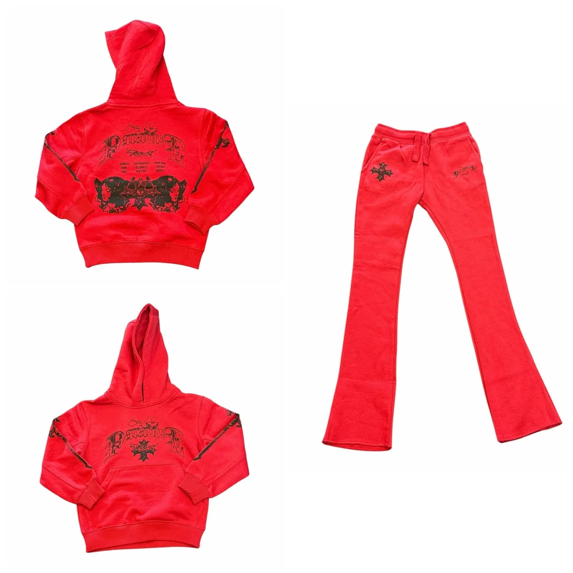 See You in Paradise Kid's – Paradise Tour Set from On Time Fashions – Kid's Sweatsuit by Jordan Craig, Birmingham AL’s 1 fashion store and premier destination for streetwear, suits, kids fashion, and big & tall