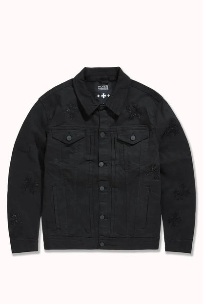 See You In Paradise Limelight Denim Jacket from On Time Fashions – Jackets by Jordan Craig, Birmingham AL’s 1 fashion store and premier destination for streetwear, suits, kids fashion, and big & tall