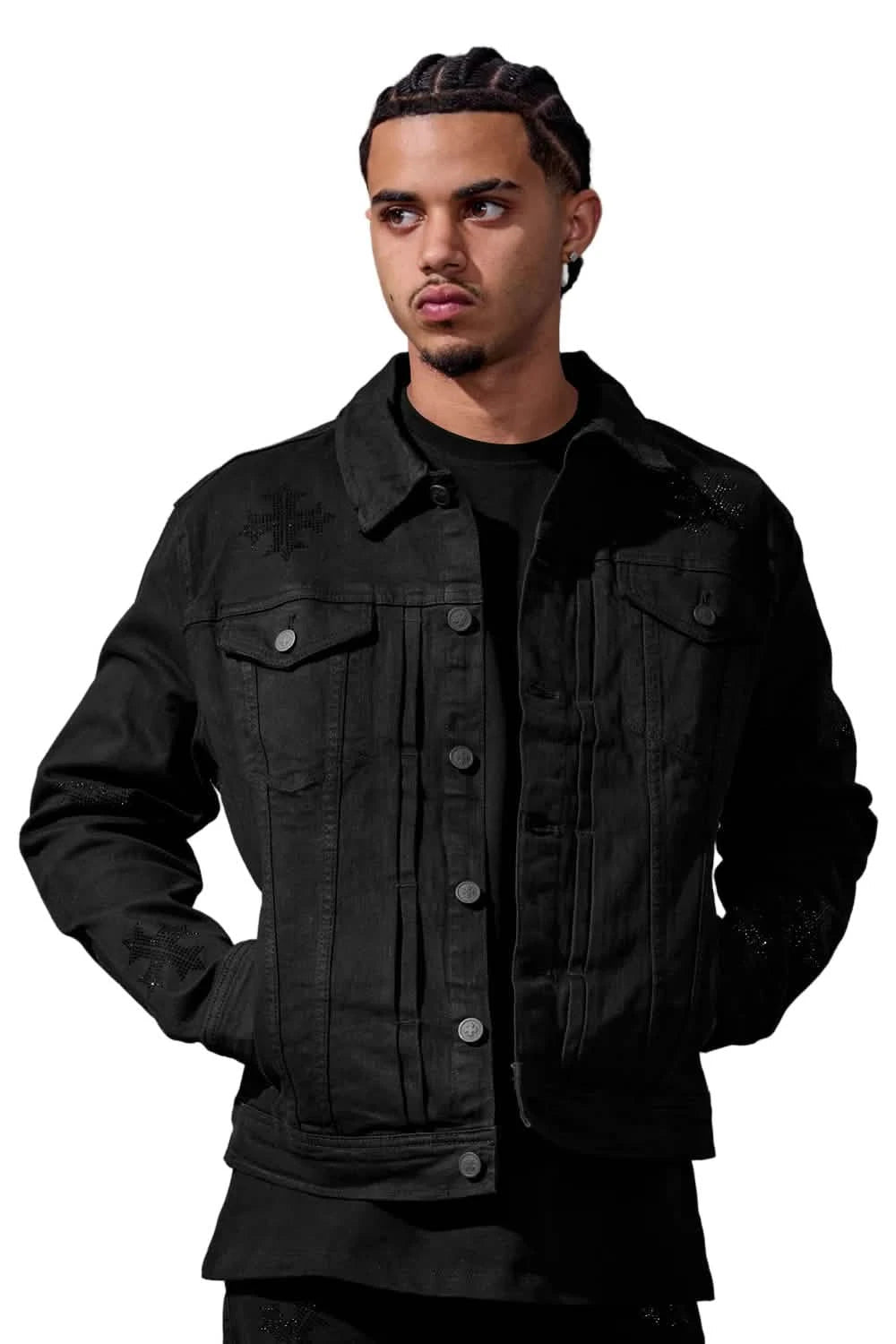 See You In Paradise Limelight Denim Jacket from On Time Fashions – Jackets by Jordan Craig, Birmingham AL’s 1 fashion store and premier destination for streetwear, suits, kids fashion, and big & tall