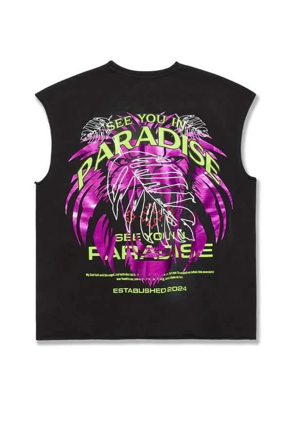 See You in Paradise Lion's Den Cutoff from On Time Fashions â€“ by On Time Fashions Birmingham, Birmingham ALâ€™s 1 fashion store and premier destination for streetwear, suits, kids fashion, and big & tall
