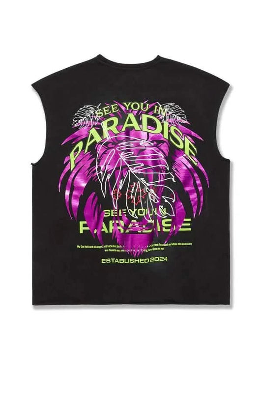 See You in Paradise Lion's Den Cutoff from On Time Fashions â€“ by On Time Fashions Birmingham, Birmingham ALâ€™s 1 fashion store and premier destination for streetwear, suits, kids fashion, and big & tall