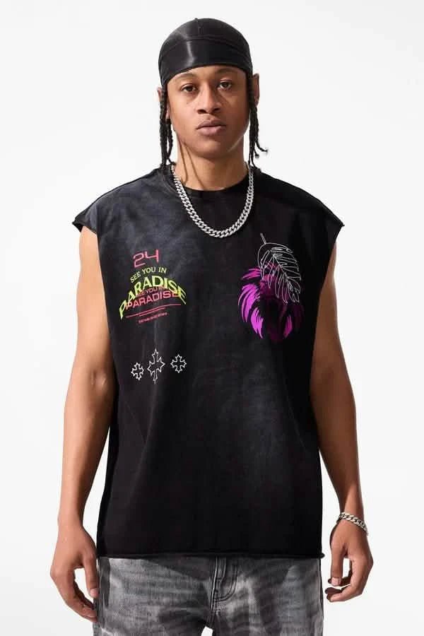 See You in Paradise Lion's Den Cutoff from On Time Fashions – Tee by On Time Fashions Birmingham, Birmingham AL’s 1 fashion store and premier destination for streetwear, suits, kids fashion, and big & tall