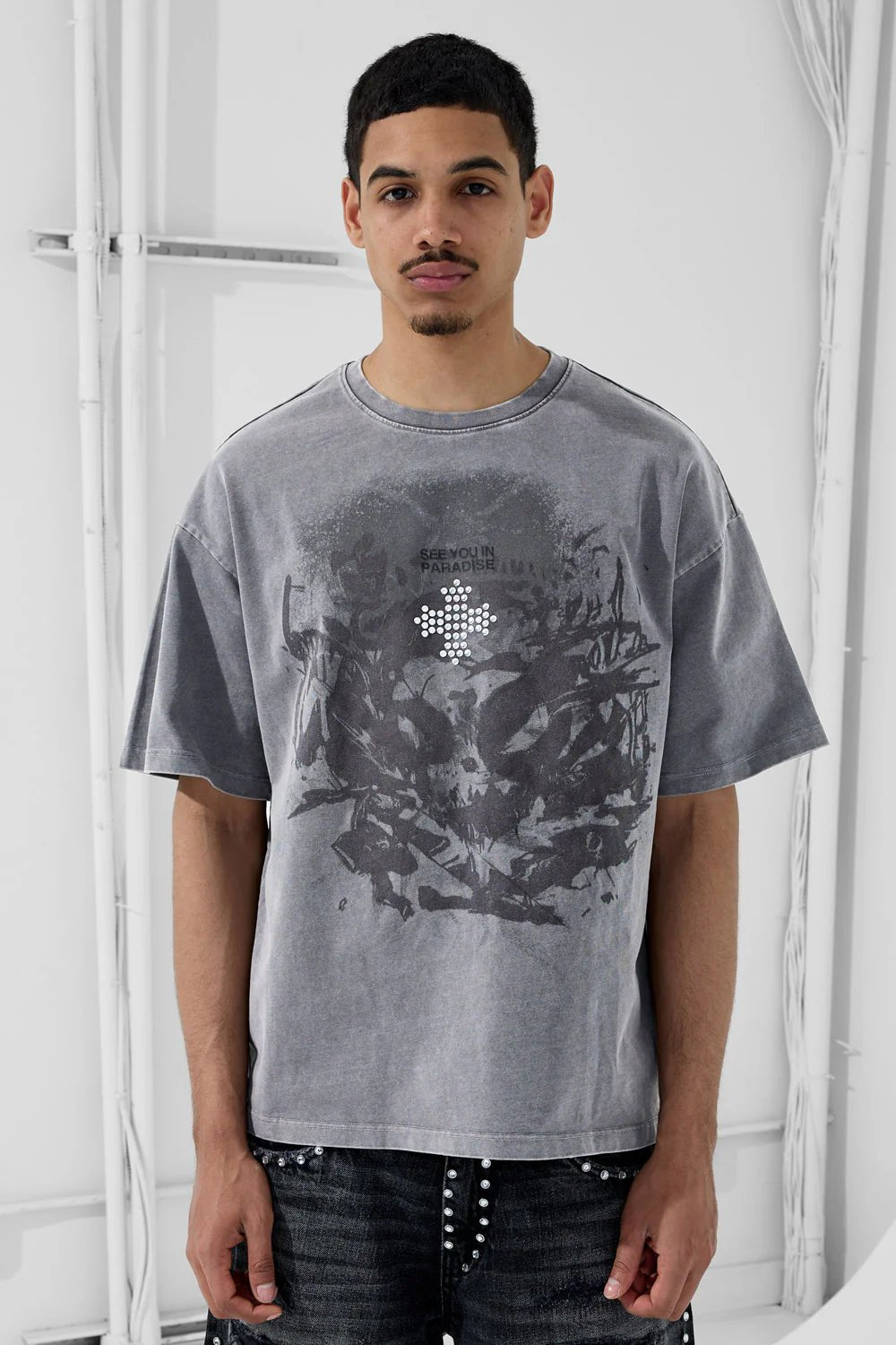 See You in Paradise Reckoning Tee from On Time Fashions – tee by Jordan Craig, Birmingham AL’s 1 fashion store and premier destination for streetwear, suits, kids fashion, and big & tall
