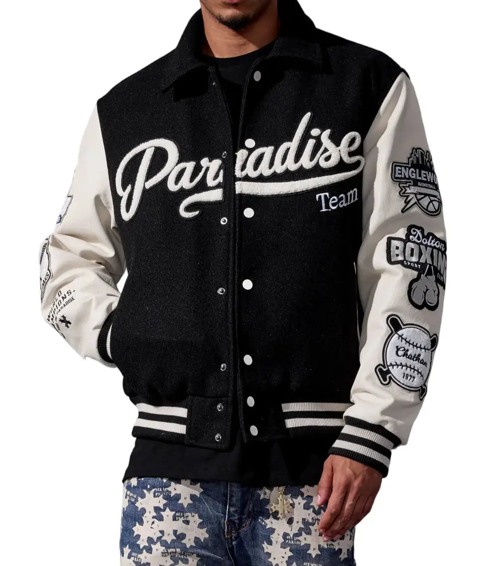 See You in Paradise Team Varsity Jacket by See You in Paradise