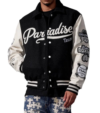 See You in Paradise Team Varsity Jacket by See You in Paradise