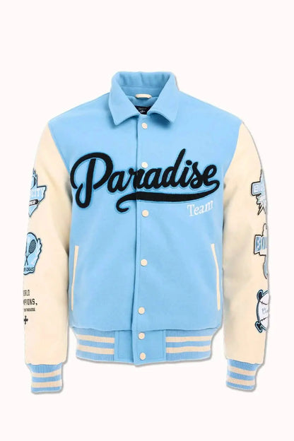 See You in Paradise Team Varsity Jacket by See You in Paradise