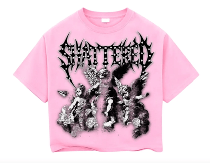 Shattered Hearts Fallen Angels Tee by Shattered Hearts