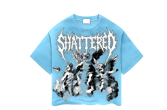 Shattered Hearts Fallen Angels Tee by Shattered Hearts