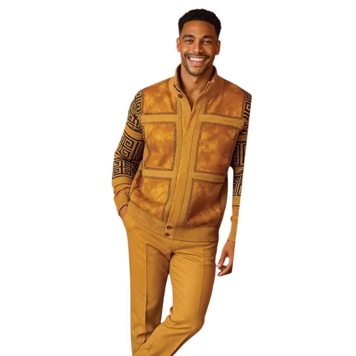 Silver Silk Suede Patch Zip from On Time Fashions – Casual Sweater by Silver Silk, Birmingham AL’s 1 fashion store and premier destination for streetwear, suits, kids fashion, and big & tall