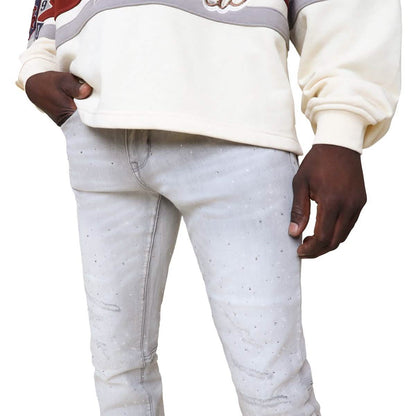 Smoke Rise All Rhinestone Jean from On Time Fashions – Jeans by New World Creation, Birmingham AL’s 1 fashion store and premier destination for streetwear, suits, kids fashion, and big & tall