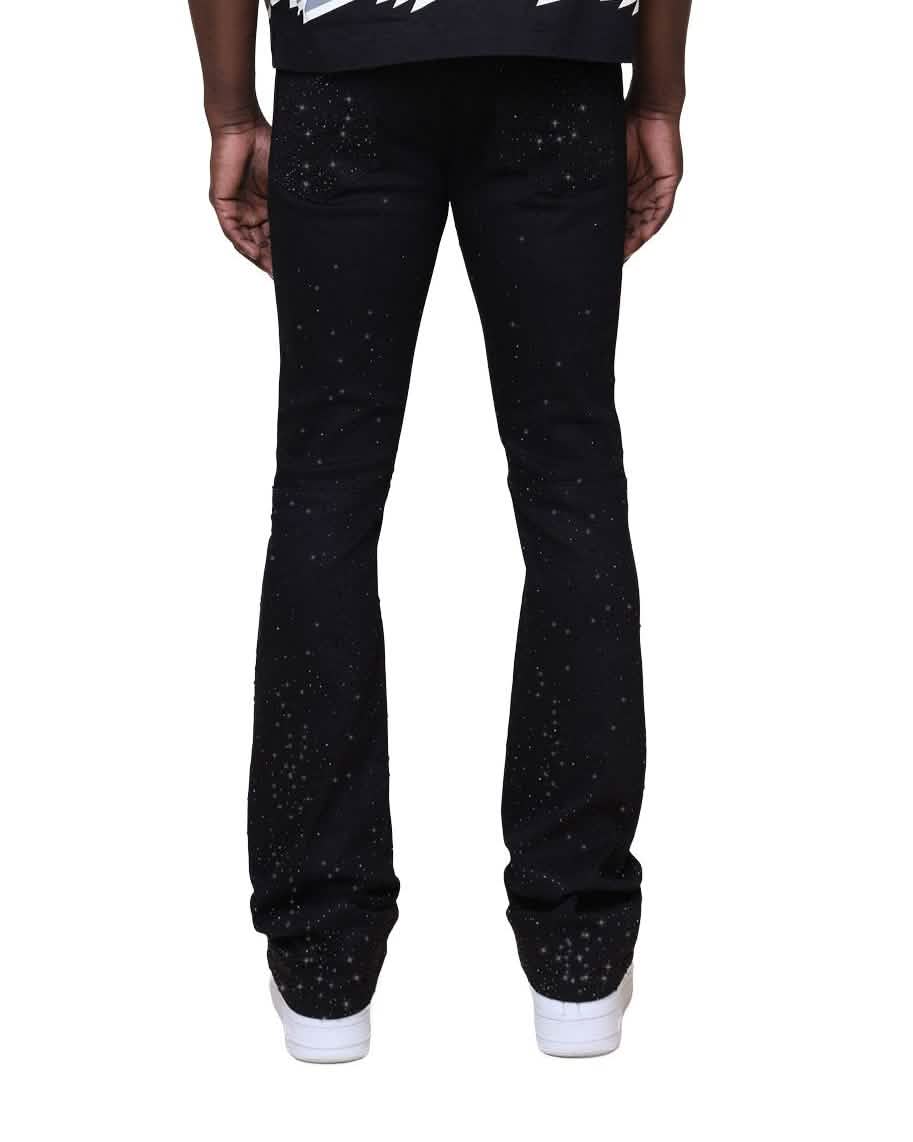 Smoke Rise All Rhinestone Jean from On Time Fashions – Jeans by New World Creation, Birmingham AL’s 1 fashion store and premier destination for streetwear, suits, kids fashion, and big & tall