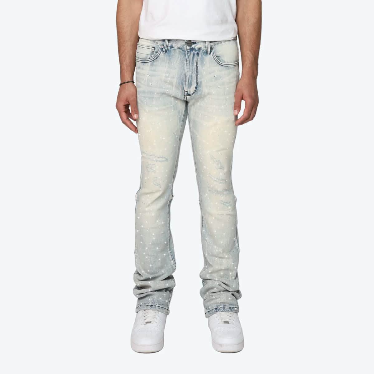 Smoke Rise All Rhinestone Jean from Birmingham, AL. Shop online or pick up in-store for bold style and comfort!
