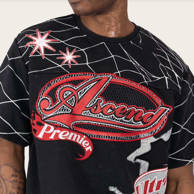 Smoke Rise Ascend Tee from On Time Fashions – T-shirts by New World Creation, Birmingham AL’s 1 fashion store and premier destination for streetwear, suits, kids fashion, and big & tall