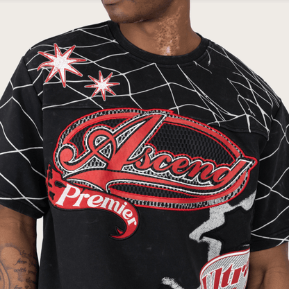 Smoke Rise Ascend Tee from On Time Fashions – T-shirts by New World Creation, Birmingham AL’s 1 fashion store and premier destination for streetwear, suits, kids fashion, and big & tall