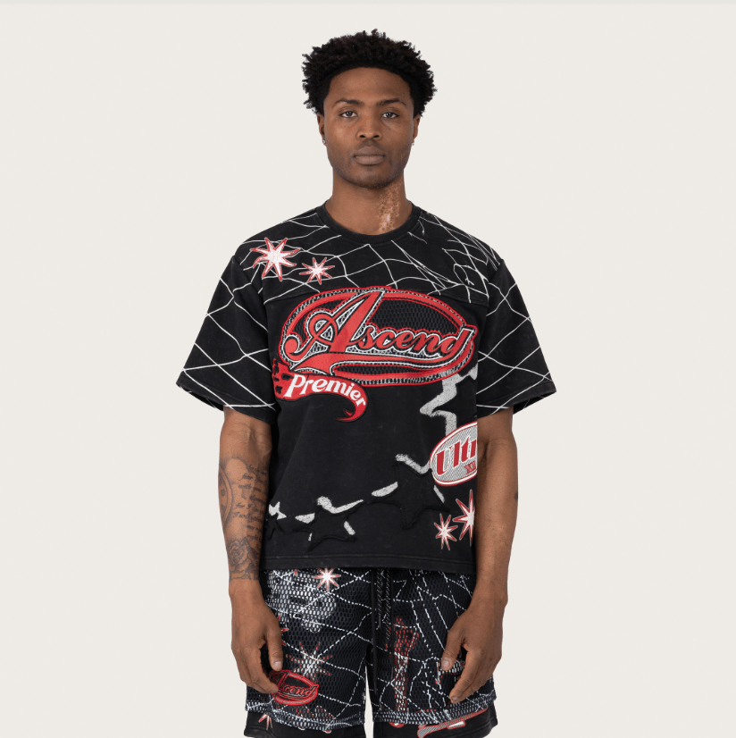 Smoke Rise Ascend Tee from On Time Fashions – T-shirts by New World Creation, Birmingham AL’s 1 fashion store and premier destination for streetwear, suits, kids fashion, and big & tall