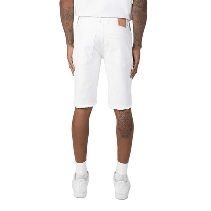 Smoke Rise Denim Shorts from On Time Fashions – Shorts by New World Creation, Birmingham AL’s 1 fashion store and premier destination for streetwear, suits, kids fashion, and big & tall