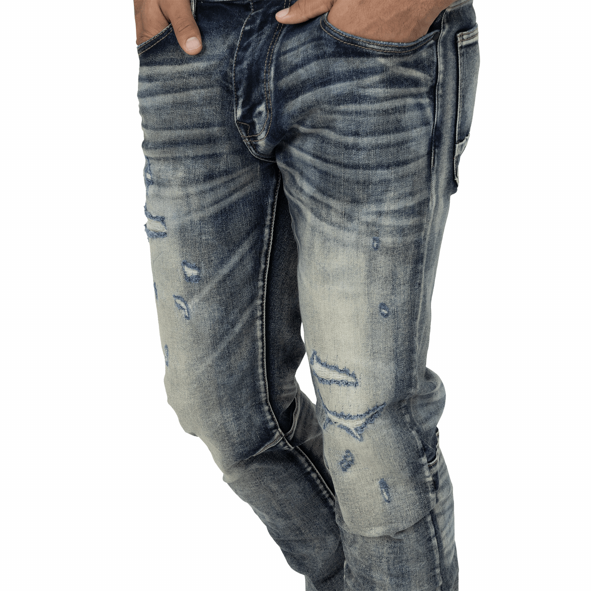 Smoke Rise New Effect Washed Jeans by Smoke Rise