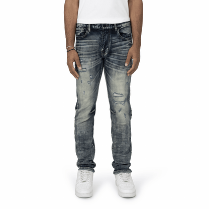 Smoke Rise New Effect Washed Jeans by Smoke Rise