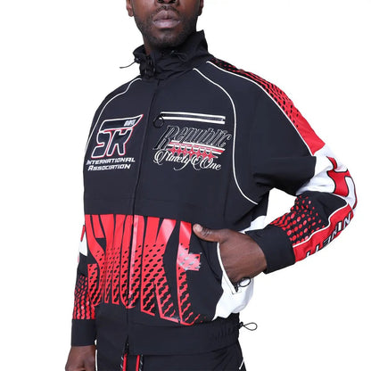 Smoke Rise NY Republic Windbreaker Tracksuit by Smoke Rise