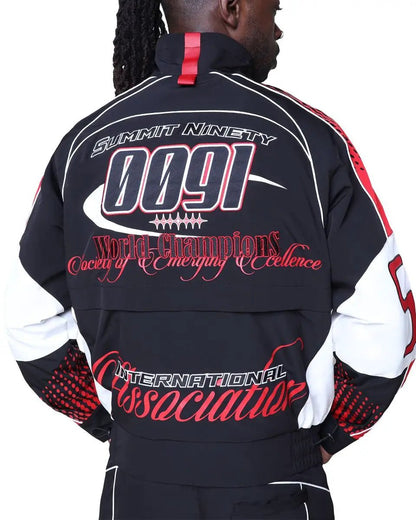 Smoke Rise NY Republic Windbreaker Tracksuit by Smoke Rise