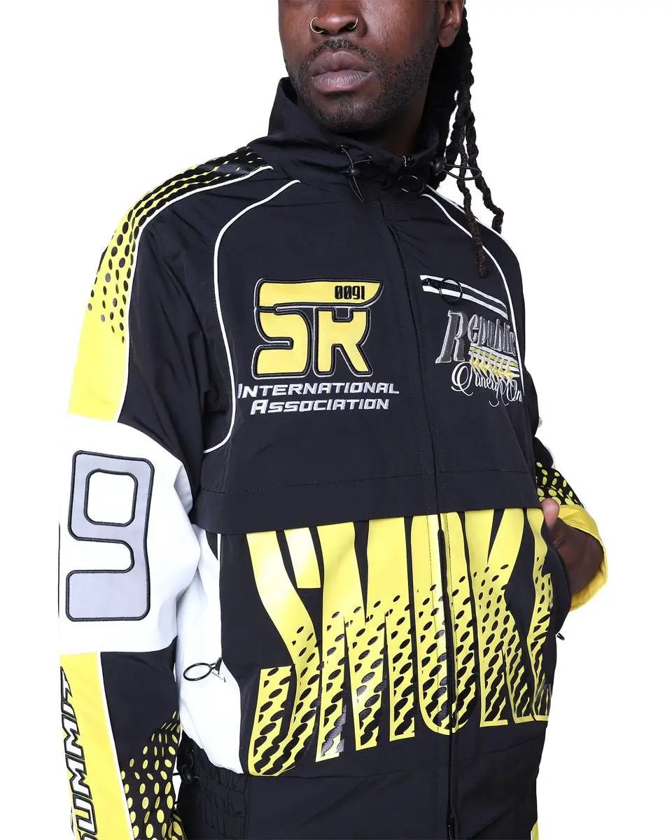 Smoke Rise NY Republic Windbreaker Tracksuit by Smoke Rise