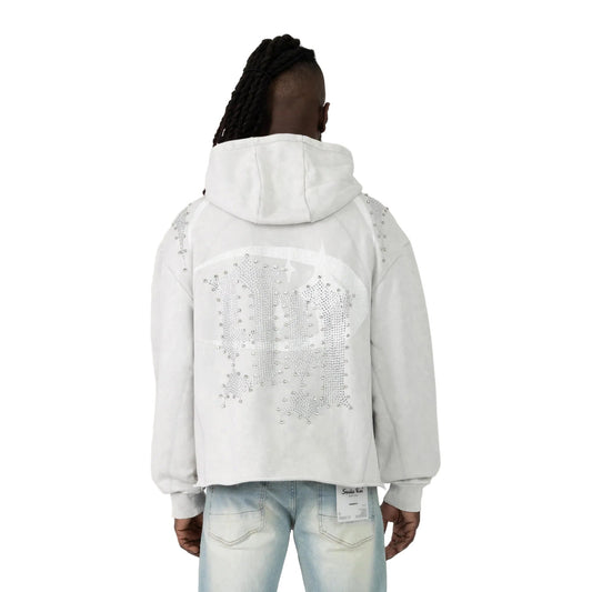 Smoke Rise Oversized Gemstone Hoodie from On Time Fashions – Hoodie by New World Creation, Birmingham AL’s 1 fashion store and premier destination for streetwear, suits, kids fashion, and big & tall