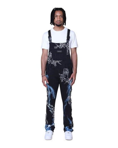 Smoke Rise Paradise Fleece Overall from On Time Fashions – Overalls by New World Creation, Birmingham AL’s 1 fashion store and premier destination for streetwear, suits, kids fashion, and big & tall