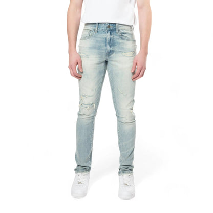 Smoke Rise Tapered Vintage Washed Jeans by Smoke Rise