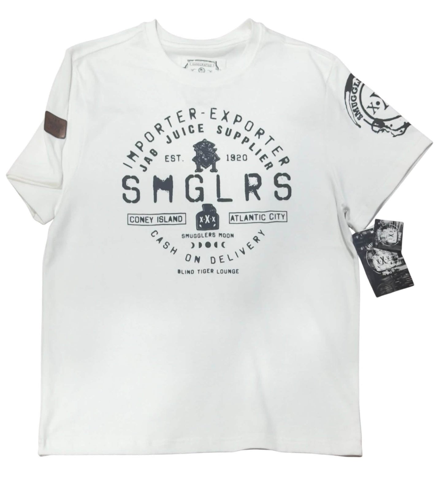 Smuggler's Moon CNTRBND from On Time Fashions – Tee by On Time Fashions Birmingham, Birmingham AL’s 1 fashion store and premier destination for streetwear, suits, kids fashion, and big & tall